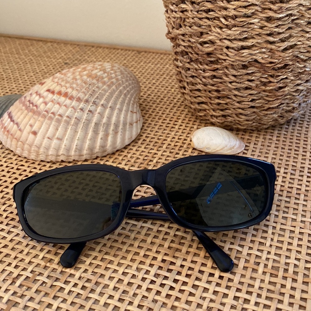 Salvatore Ferragamo vintage blue sunglasses